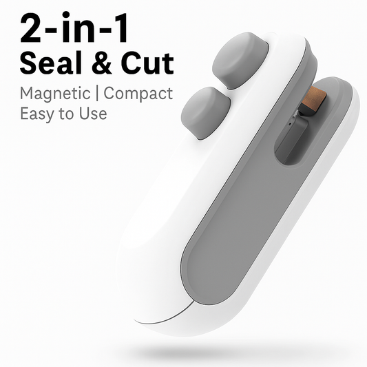 2-in-1 Mini Portable Sealing Machine 🔒